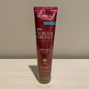 L’Oréal New SUBLIME BRONZE Summer Express‎ Wash-off Body Makeup Lotion-Light